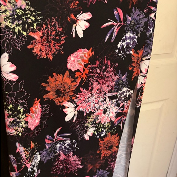 RACHEL Rachel Roy Black Floral Maxi Dress - Picture 3 of 5